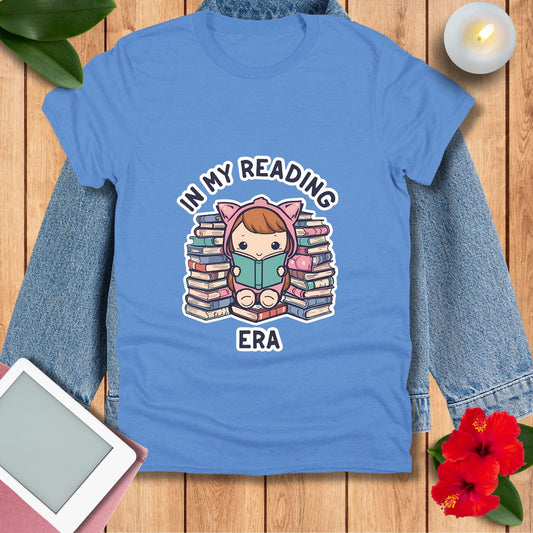 Reading Tee — "In My Reading Era" Cute Book Lover T-Shirt