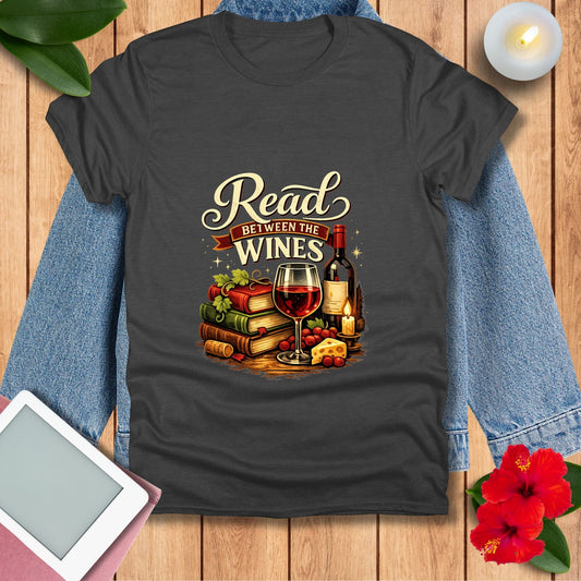 Read Between the Wines T-Shirt
